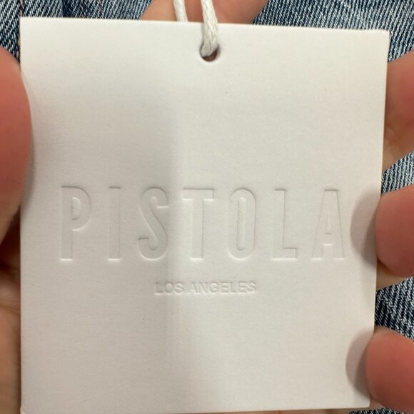 Pistola Ally High Rise Boot Wayfarer Vintage Raw Hem Anthropolgie NWT Size 28 - Picture 5 of 10